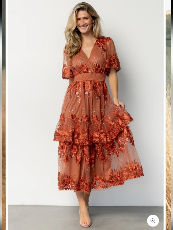 Baltic Born Dresses & Skirts - NWT Baltic Born Lotte Embroidered Midi Dress Size XL